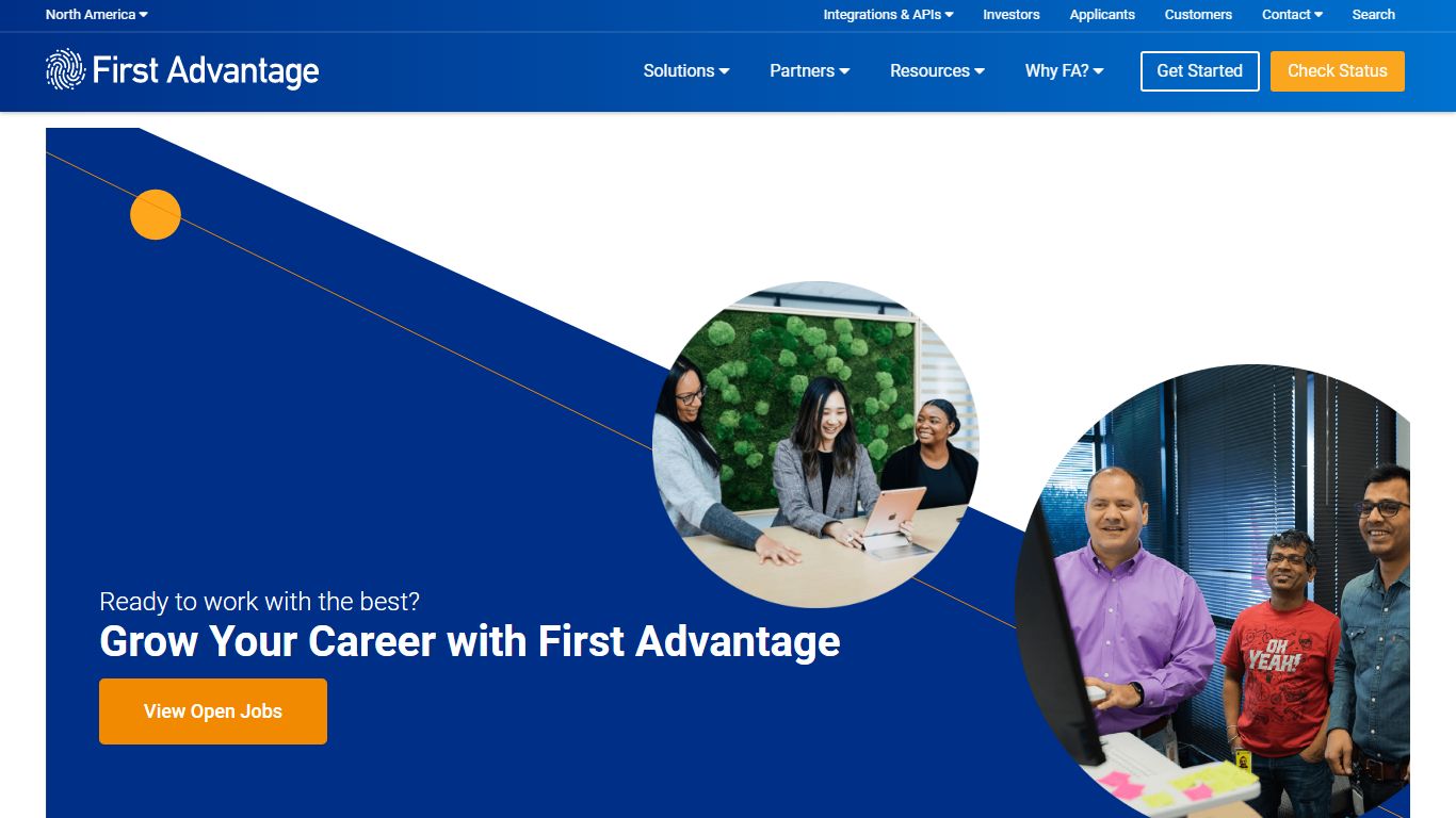 Careers & Employment Opportunities at First Advantage - North America